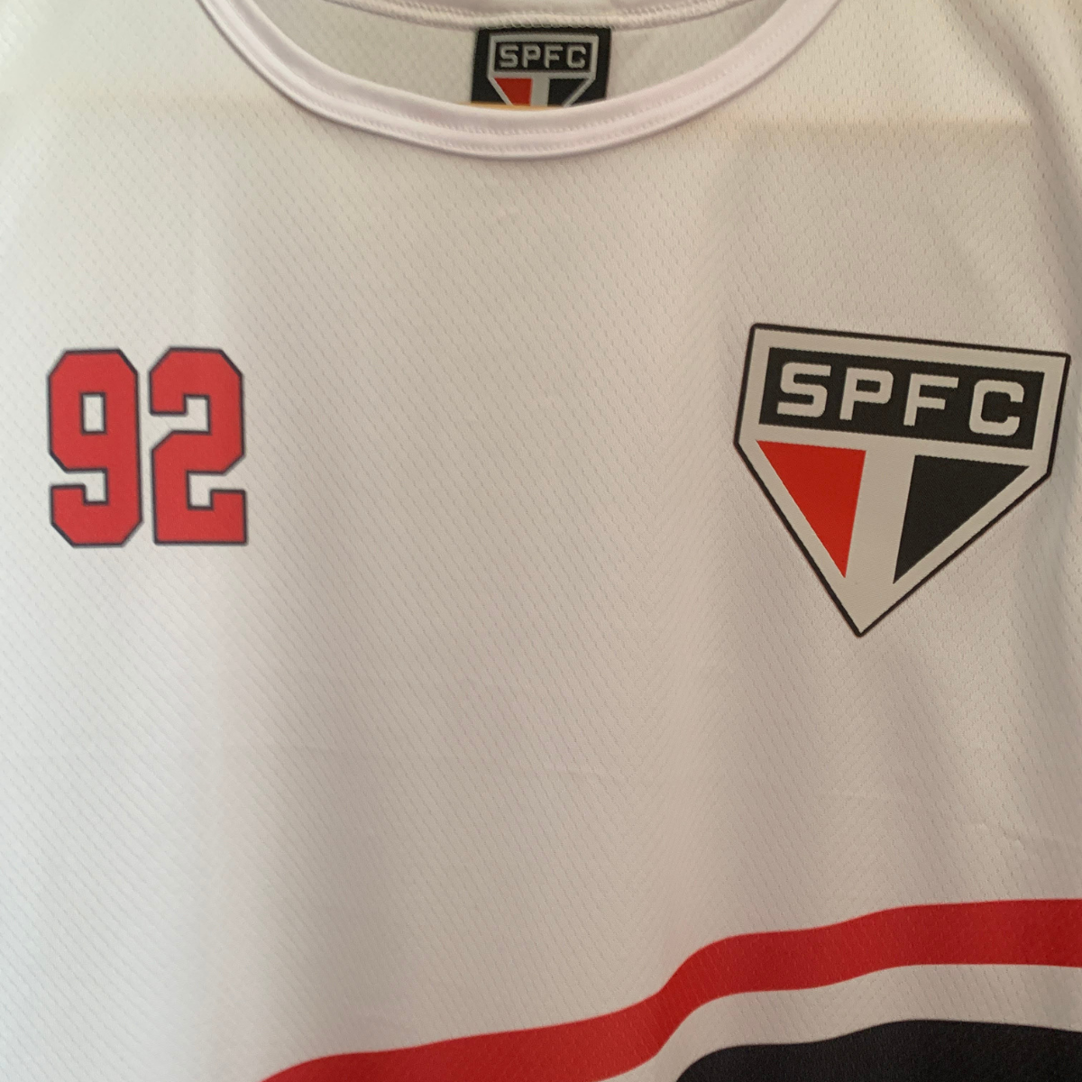 CAMISA DO SÃO PAULO OFICIAL MUNDIAL 92 TELÊ RAÍ ORIGINAL LICENCIADA